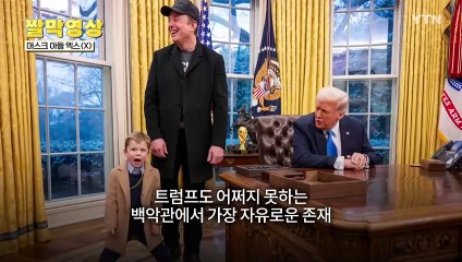 [짤막영상] 머스크 아들 엑스(X) / YTN