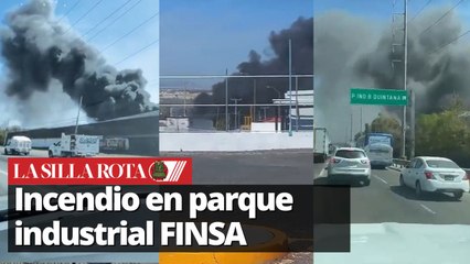 Se registra incendio en parque industrial FINSA de El Marqués