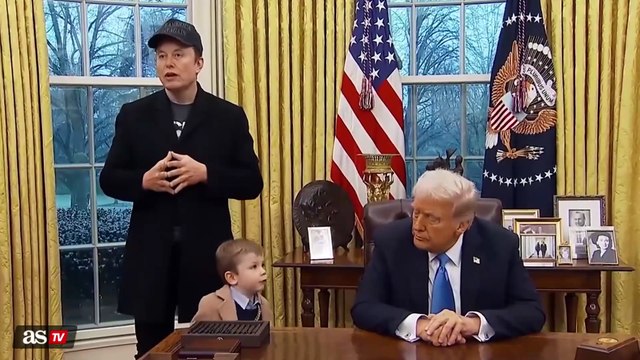 Elon Musk’s son confronts Trump in the Oval Office: 'you need to go away'
