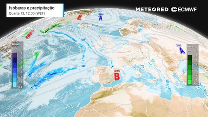 Tempestades ganharão força no Atlântico no arranque da segunda quinzena de fevereiro