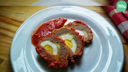 Polpettone à la sauce tomate