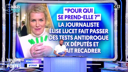 Elise Lucet fait passer des tests antidrogue aux députés et se fait recadrer