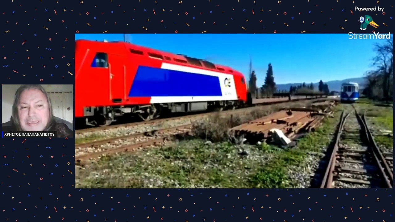 TEMΠΗ Ας μας απαντήσουν οι ειδικοί...γιατί σε αυτήν την εμπορική αμαξοστοιχία....φαίνονται ξεκάθαρα οι μεταλλικοί προστατευτικοί δοκοί...και όχι σε αυτήν στα Τέμπη...;