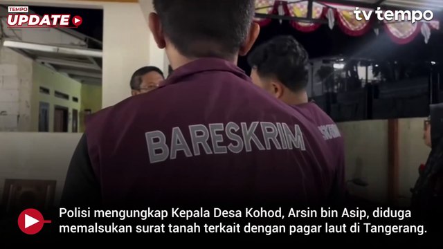 Kepala Desa Kohod Catut Nama Dan Fotokopi KTP Warga Sepihak untuk Buat Dokumen Palsu