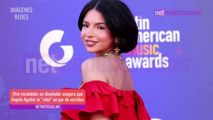 Diseñador acusa a Ángela Aguilar de "robarle" un par de vestidos