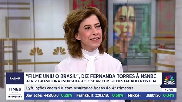 EXCLUSIVO: veja entrevista de Fernanda Torres à MSNBC sobre 'Ainda Estou Aqui' e indicação ao Oscar