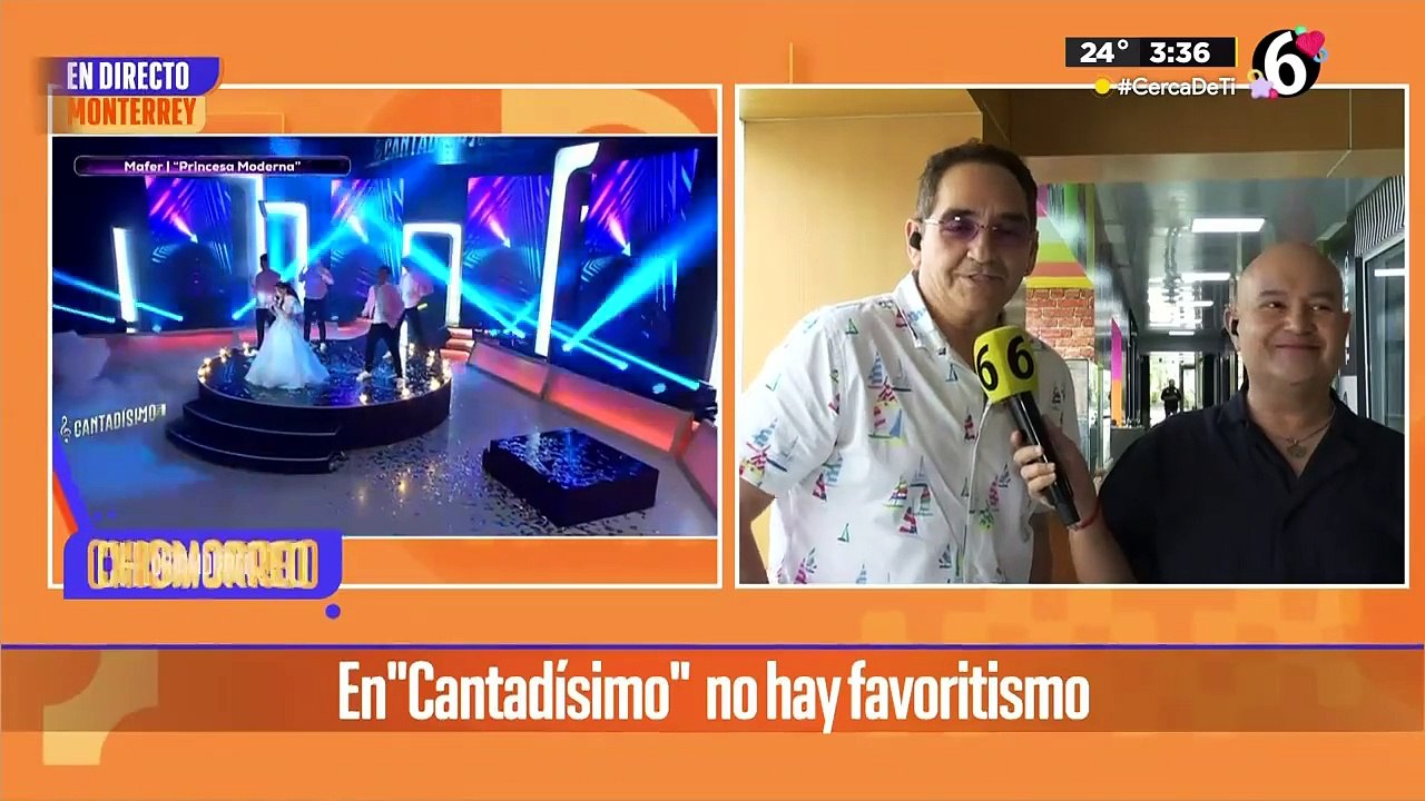 ¿Favoritismo en 'Cantadísimo'?, Ernesto Chavana responde