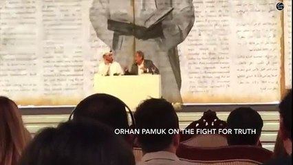 Nobel laureate Orhan Pamuk on the difficulty of telling the truth