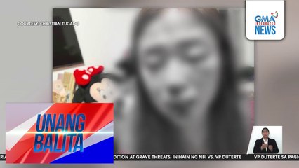 DJ-vlogger, dumulog sa NBI para ireklamo ang kaniyang fiance na nambugbog umano sa kaniya | Unang Balita