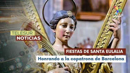 En España conmemoran el día de Santa Eulalia