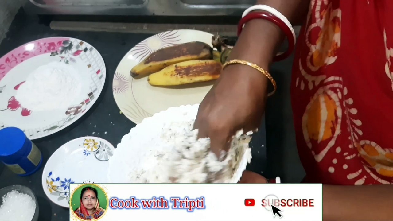 জন্মাষ্টমী স্পেশাল কলার বড়া | Paka Kolar Pitha | Kolar Bora | Bengali Style Ripe Banana Fritters, Paka kolar bora / Ripe Banana Pakora / kolar recipe