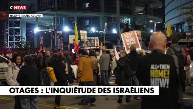 Otages : l'inquiétude des Israéliens