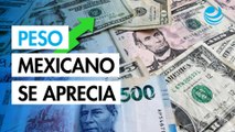 Peso mexicano se aprecia ante el dólar tras comentarios de Powell
