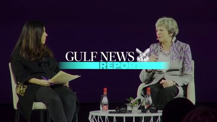 5 times Theresa May got applause from audience at Global Women's Forum in Dubai