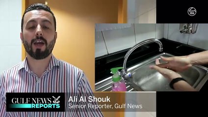 Gulf News does the SAFE HANDS challenge