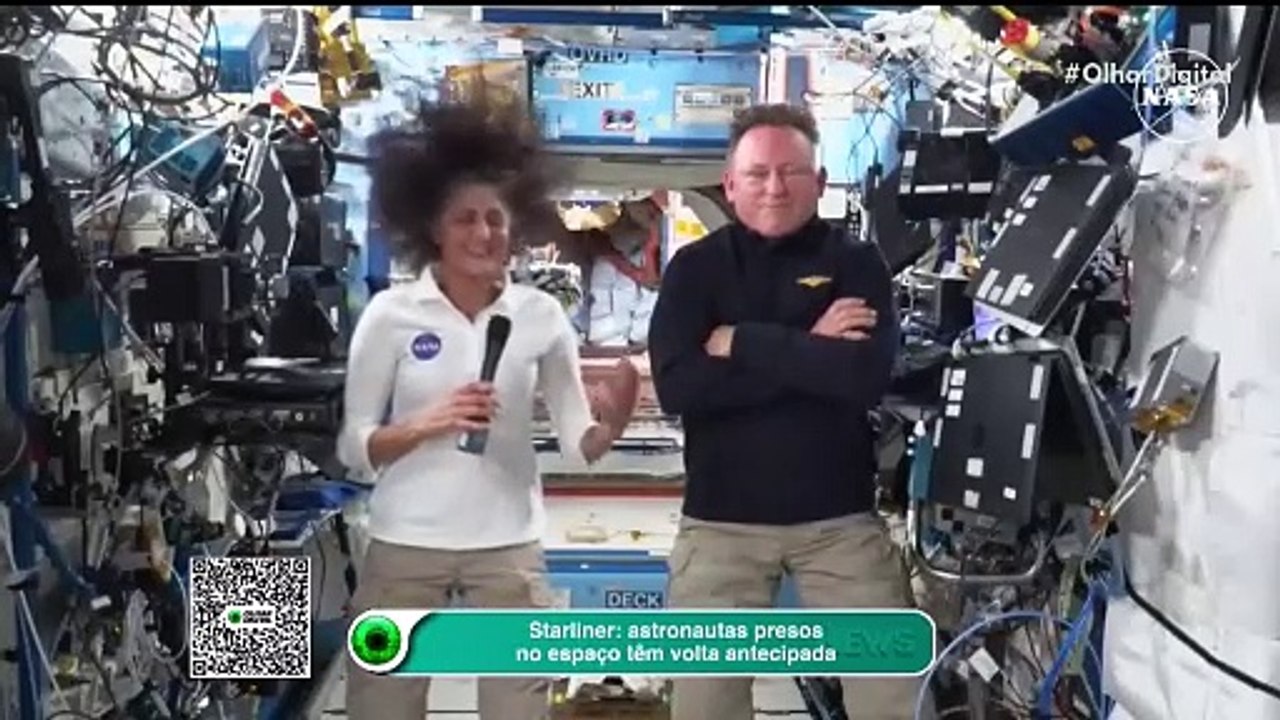 Starliner: astronautas presos no espaço têm volta antecipada