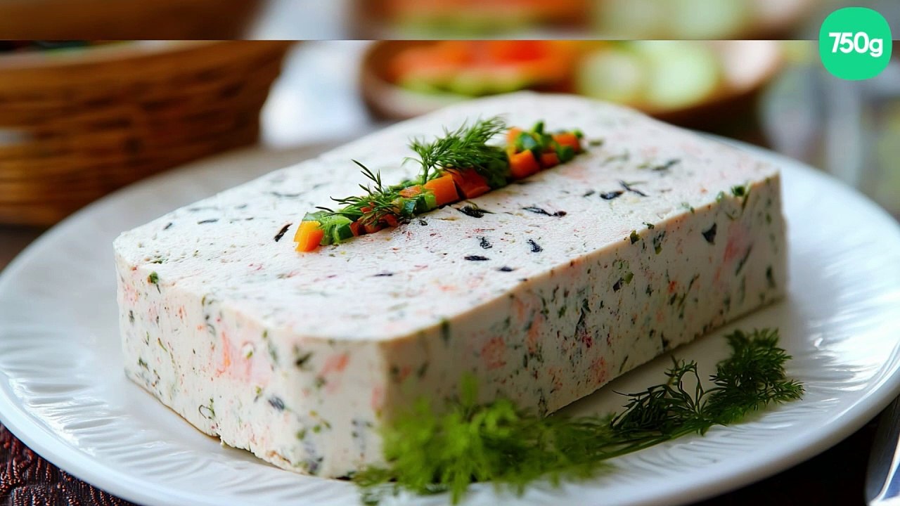 Terrine de crabe aux petits légumes (sans cuisson)