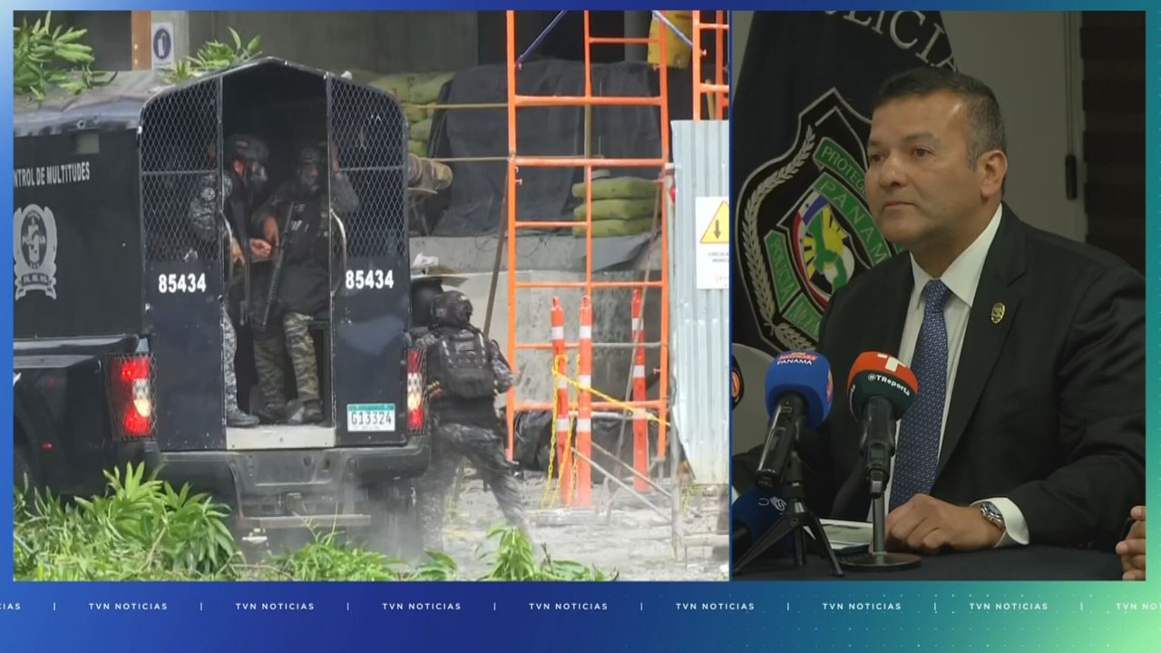 Director de la Policía Nacional reporta 480 detenidos y 16 agentes heridos tras fuertes enfrentamientos en Avenida Balboa