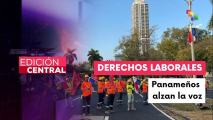 Panameños protestan por pensiones y salario digno