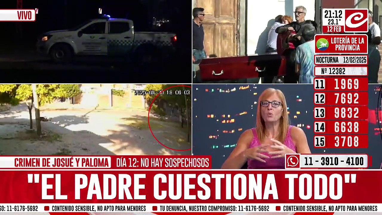 Crimen de Josué y Paloma: detalles exclusivos de la autopsia