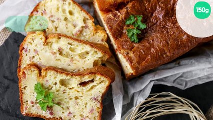 Cake jambon comté