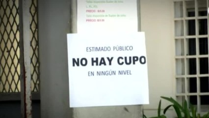 Contenido Exclusivo:  La lucha por un cupo escolar
