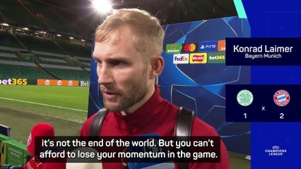 Bayern feel Celtic win is a step forward