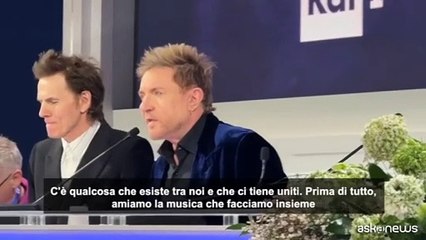Sanremo, Duran Duran: "Questo ? il segreto della nostra unione"