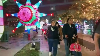 La magia de Luztopía ilumina el Parque Fundidora