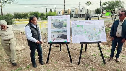 Entrega Escobedo puente pluvial reconstruido en Lomas de San Genaro