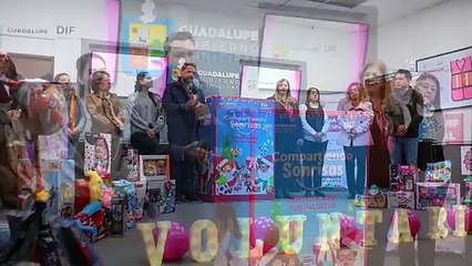 Inicia Guadalupe colecta de juguetes  con “Compartiendo Sonrisas”.