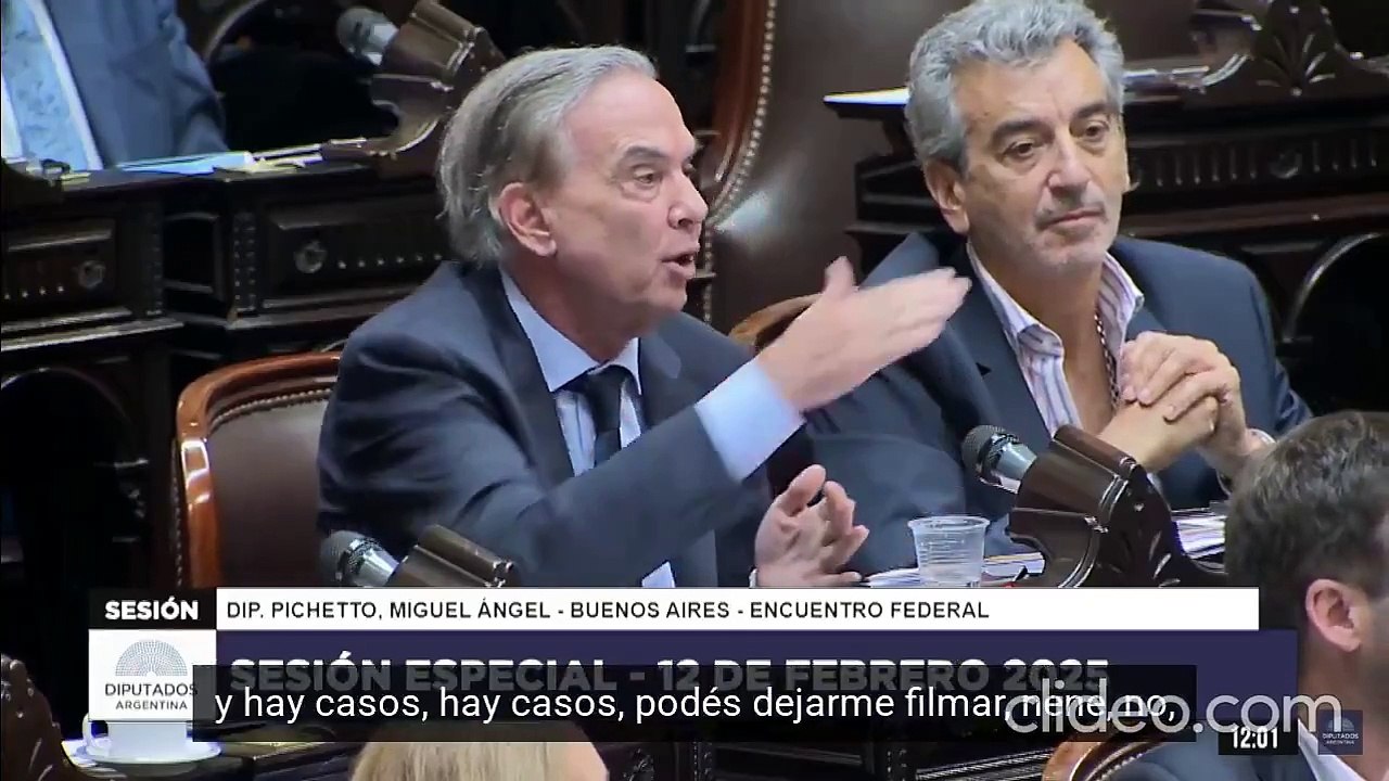 Miguel Pichetto y un pedido con insultos: "Me hinchás las pelotas, viejo"