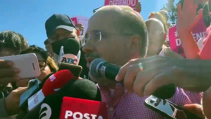 VIDEO: Marchan 25 mil en Nuevo León en defensa del INE