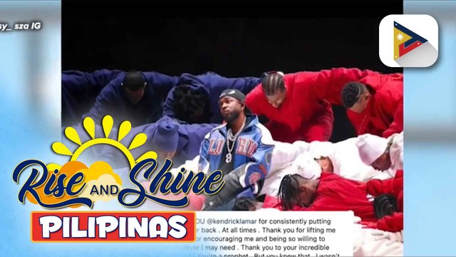 TALK BIZ | Sza, nagpasalamat kay Kendrick Lamar matapos ang Super Bowl Halftime Show 2025