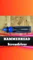HAMMERHEAD Screwdriver Rechargeable 4 Volt with Circuit Sensing Technology