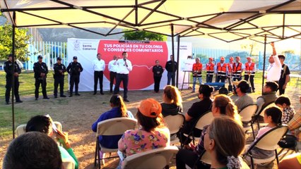Aseguran en Santa Catarina presencia de policías y conserjes en colonias