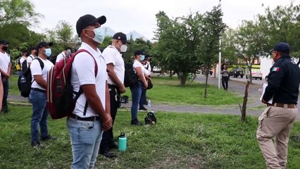 46 nuevos cadetes iniciaron su formación policiaca en Guadalupe