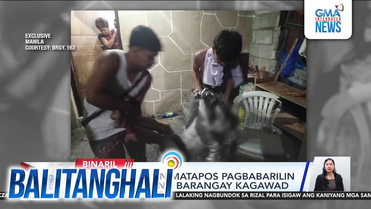 Lalaki, sugatan matapos pagbabarilin ng isa umanong barangay kagawad | Balitanghali