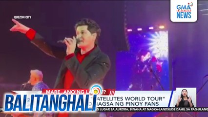 Manila leg ng "Satellites World Tour" ng The Script, dinagsa ng Pinoy fans | Balitanghali
