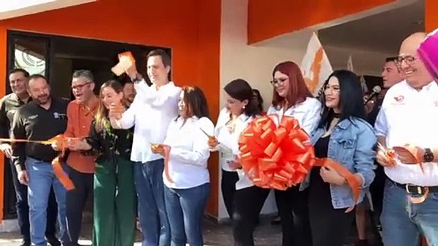 Inaugura Movimiento Ciudadano Casa Naranja en Santa Catarina