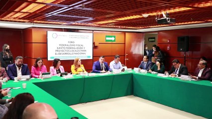 Andrés Mijes busca recursos federales para inversión en Escobedo