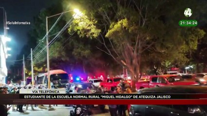 Estudiante de la escuela Normal Rural "Miguel Hidalgo" narra los hechos ocurridos