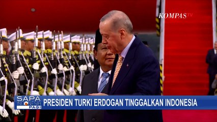 Presiden Turki Erdogan Tinggalkan Indonesia, Lanjutkan Lawatan ke Pakistan