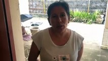 Mujer pierde sus marranitos por lluvias en Cadereyta, Nuevo León
