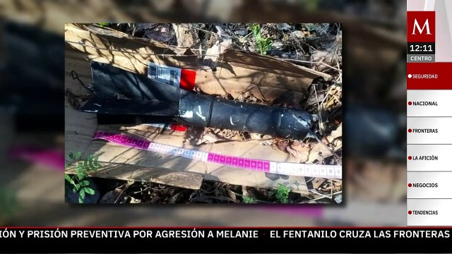 Encuentran caja repleta de artefactos explosivos para drones en Buenavista, Michoacán