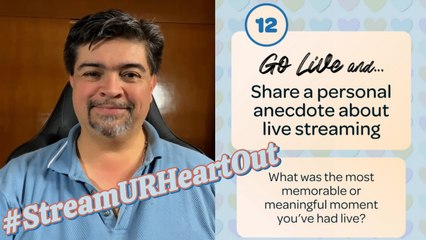 "Stream UR Heart Out" challenge, day 12