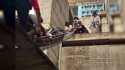Trabajador se cae mientras limpiaba la Basílica de Higüey