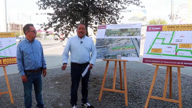 Escobedo iniciará reconstrucción de Avenida Sendero y Lateral Periférico