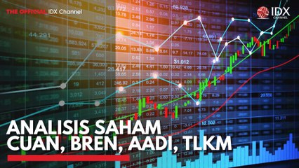 Analisis Saham CUAN, BREN, AADI, TLKM