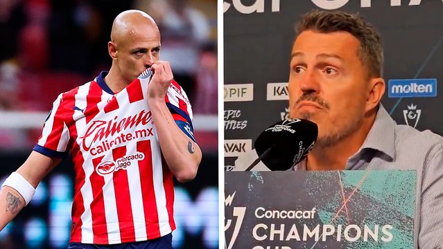 Chivas: Óscar García contento con la goleada de su equipo en Concachampions, Chicharito termina sequía goleadora
